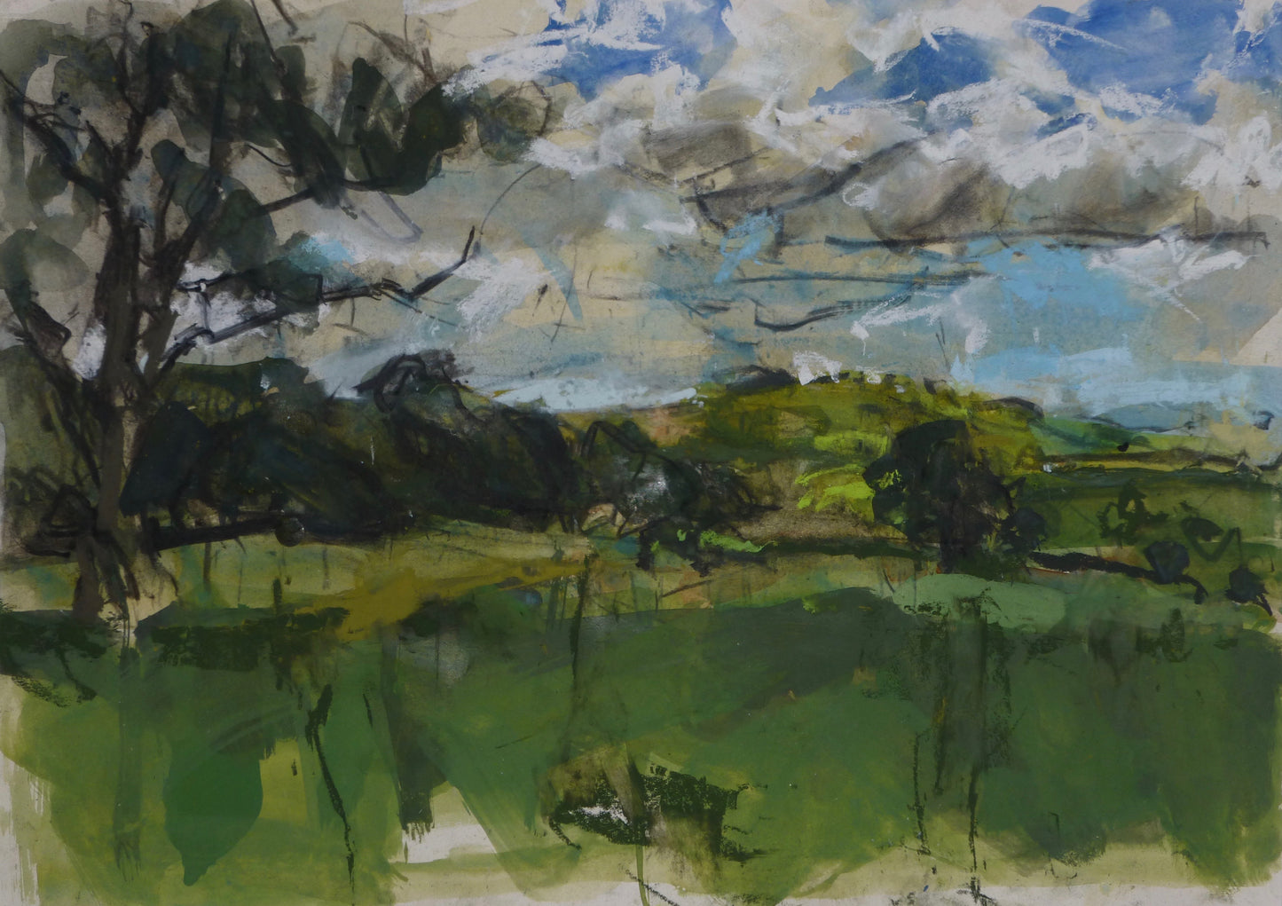 Creech Hill, Somerset, July II (sold)