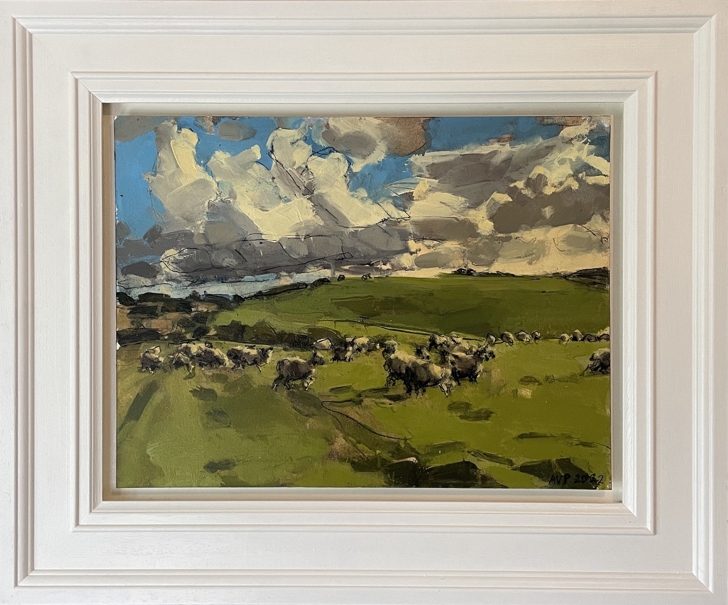 Sheep, South Downs, September III