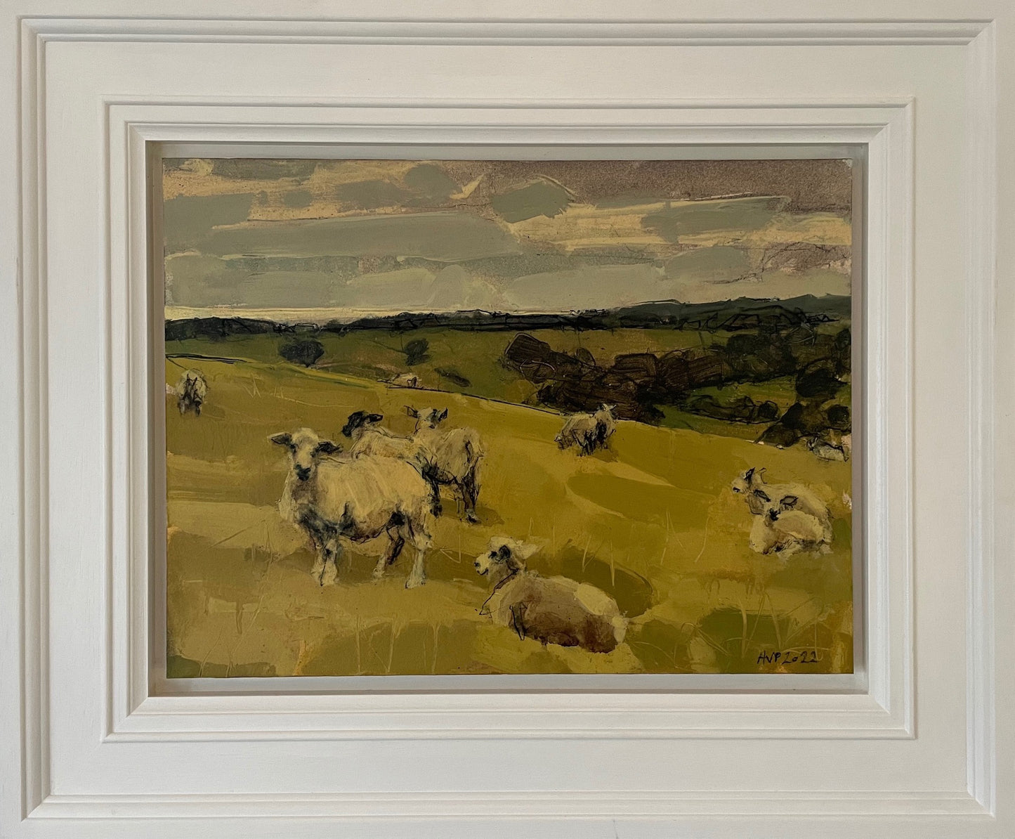 Sheep, South Downs, last day of June II