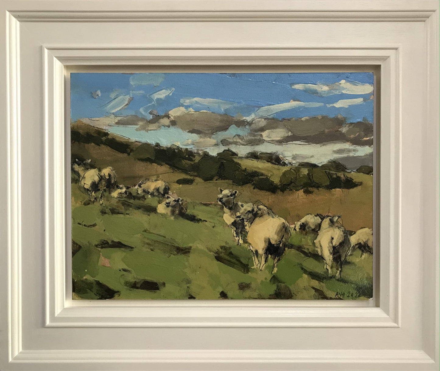 Sheep, South Downs, September IV (SOLD)