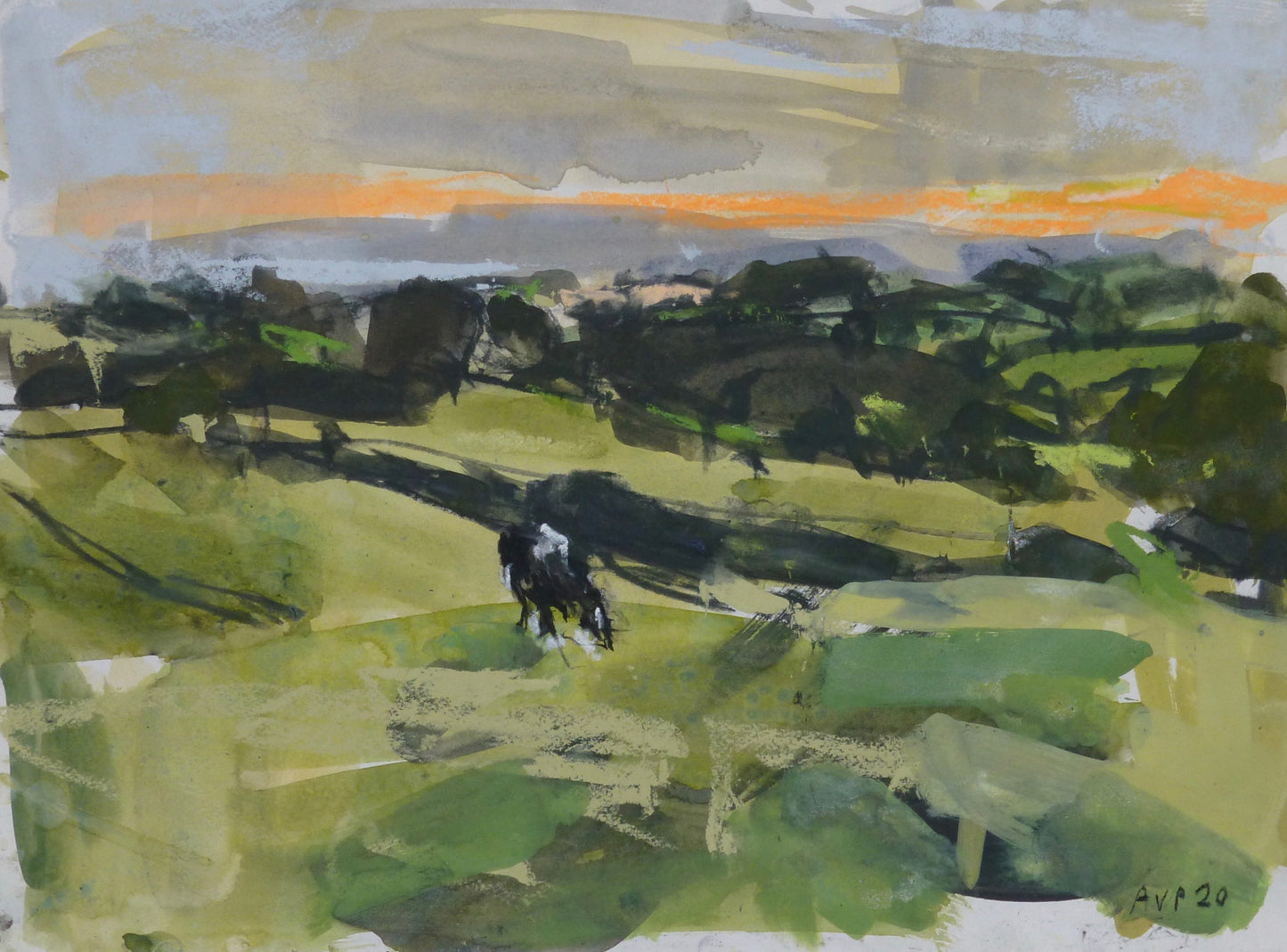 First light, Whatcombe Fields, Somerset (sold)