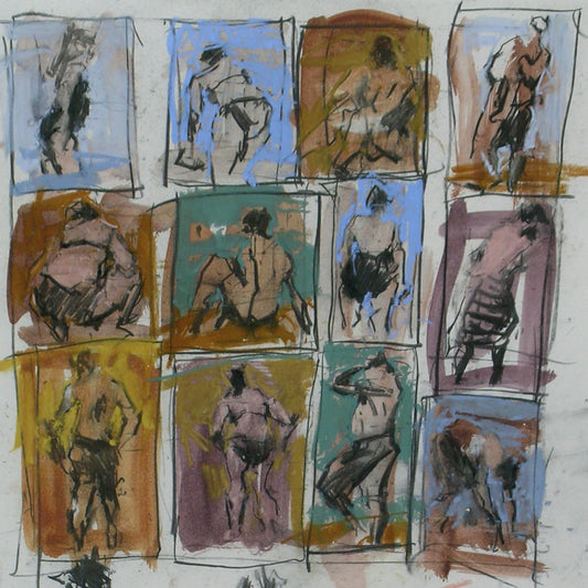 Twelve bathers
