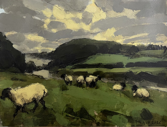 Early morning by the River Wye, Gloucestershire, October