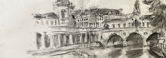 Pulteney Bridge, Bath, May