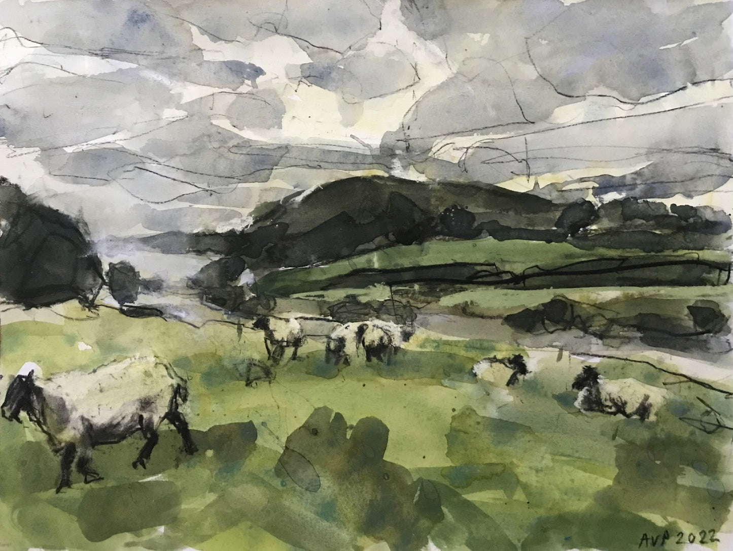 Early morning by the River Wye, Gloucestershire, October