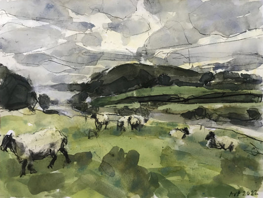 Early morning by the River Wye, Gloucestershire, October