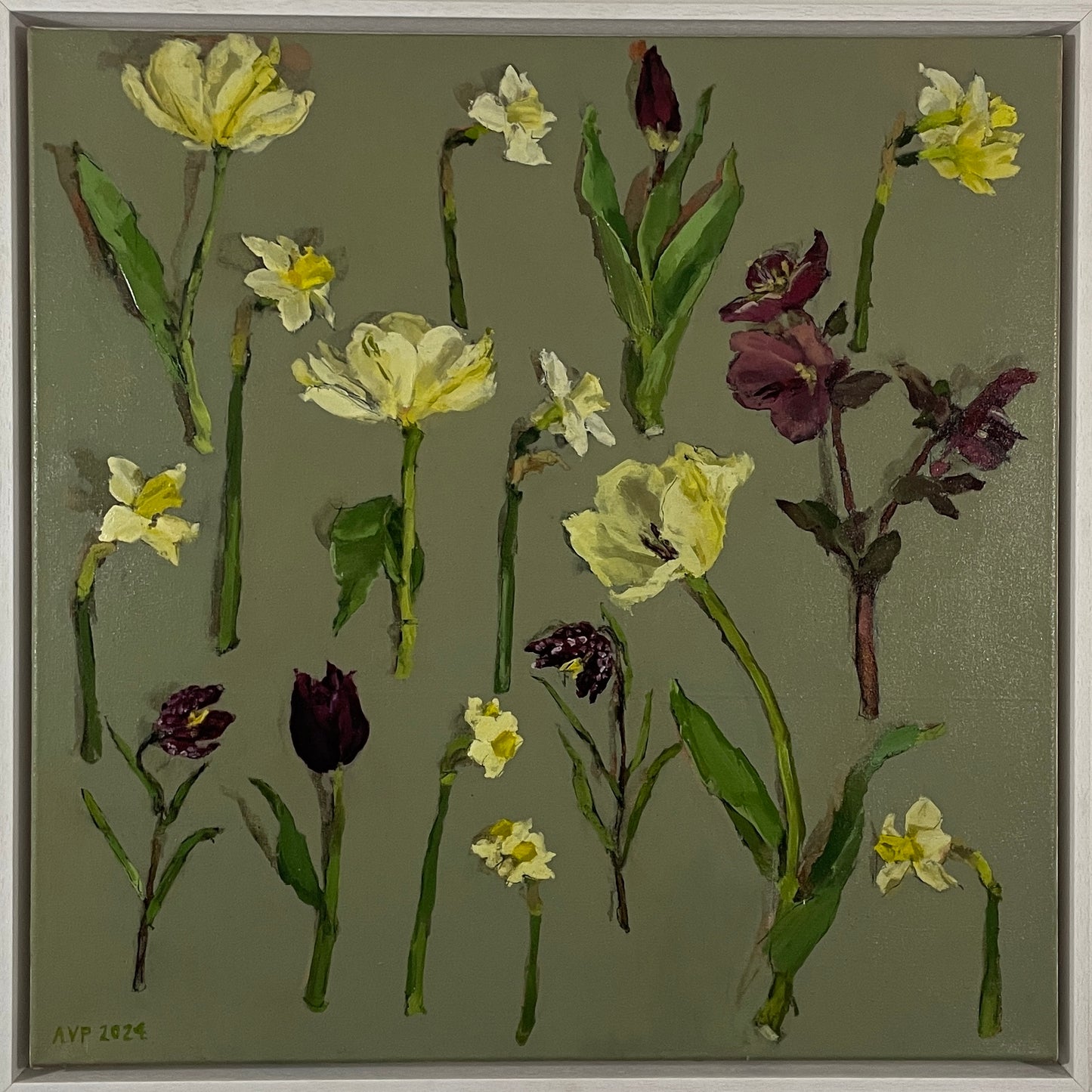 Flowers from the garden, early April